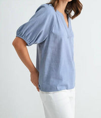 Fun 2 Fun - Pleated Raglan Top