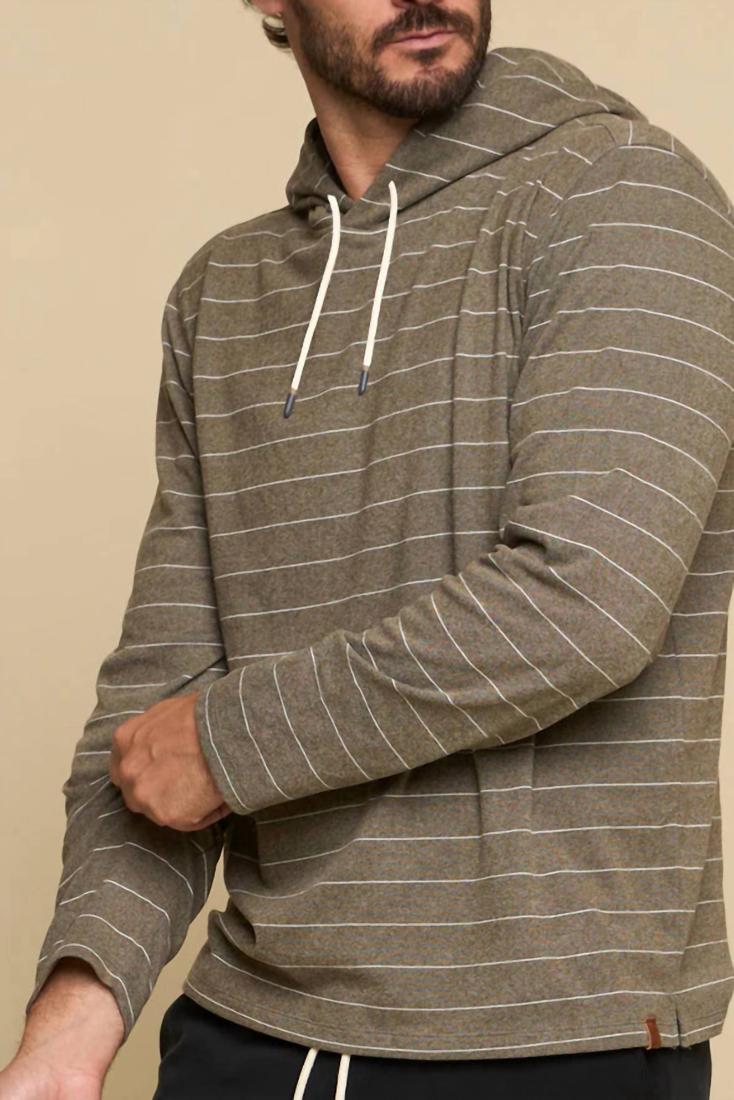 Fundamental Coast - Men's Balboa Striped Hoodie