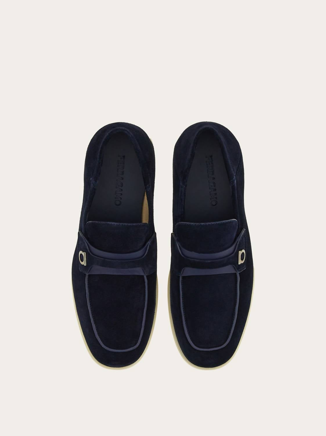 Salvatore Ferragamo - Men's Deconstructed Loafer With Gancini Ornament