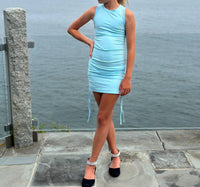 Little Olin - Gathered Sleeveless Dress