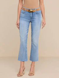 L'Agence - Kendra Cropped Flare Jeans