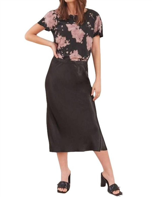 DORIT SILKY SLIP SKIRT