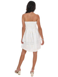 Klesis - Lovelace Embroidered Mini Dress