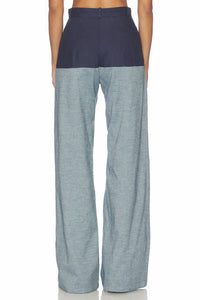 Matthew Bruch - High-waist Combo Jeans
