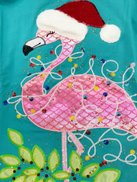 Berek - Women's Flamingo in Santa Hat Tunic