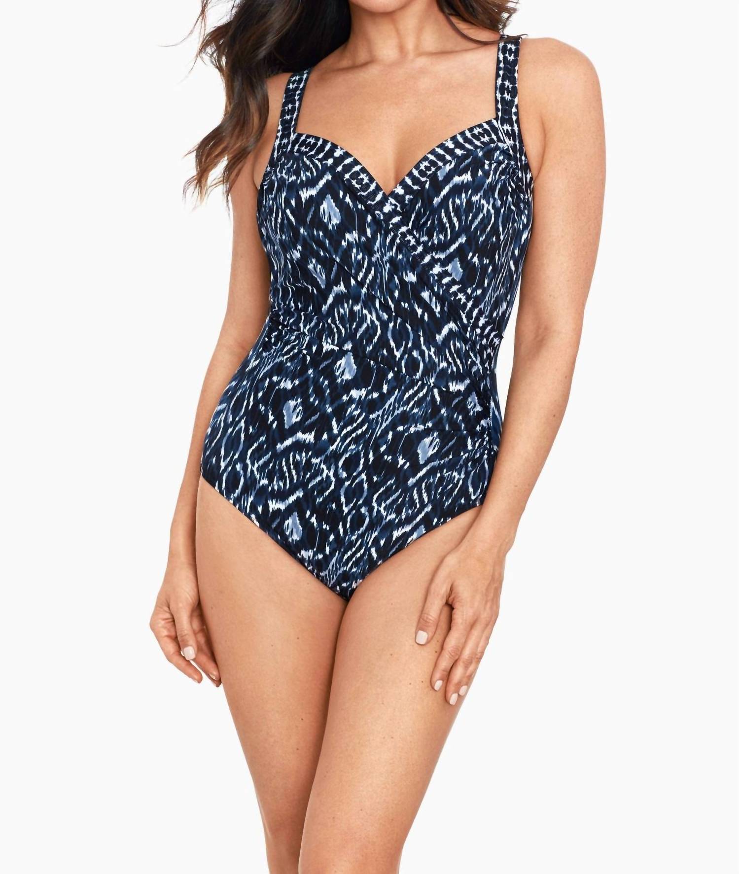 Miraclesuit - Dd-cup Sanibel One Piece Swimsuit