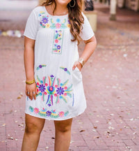 Layerz Clothing - Jackie Embroidered Dress