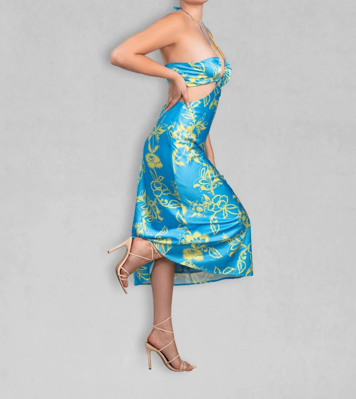 Runaway The Label - Orchid midi dress