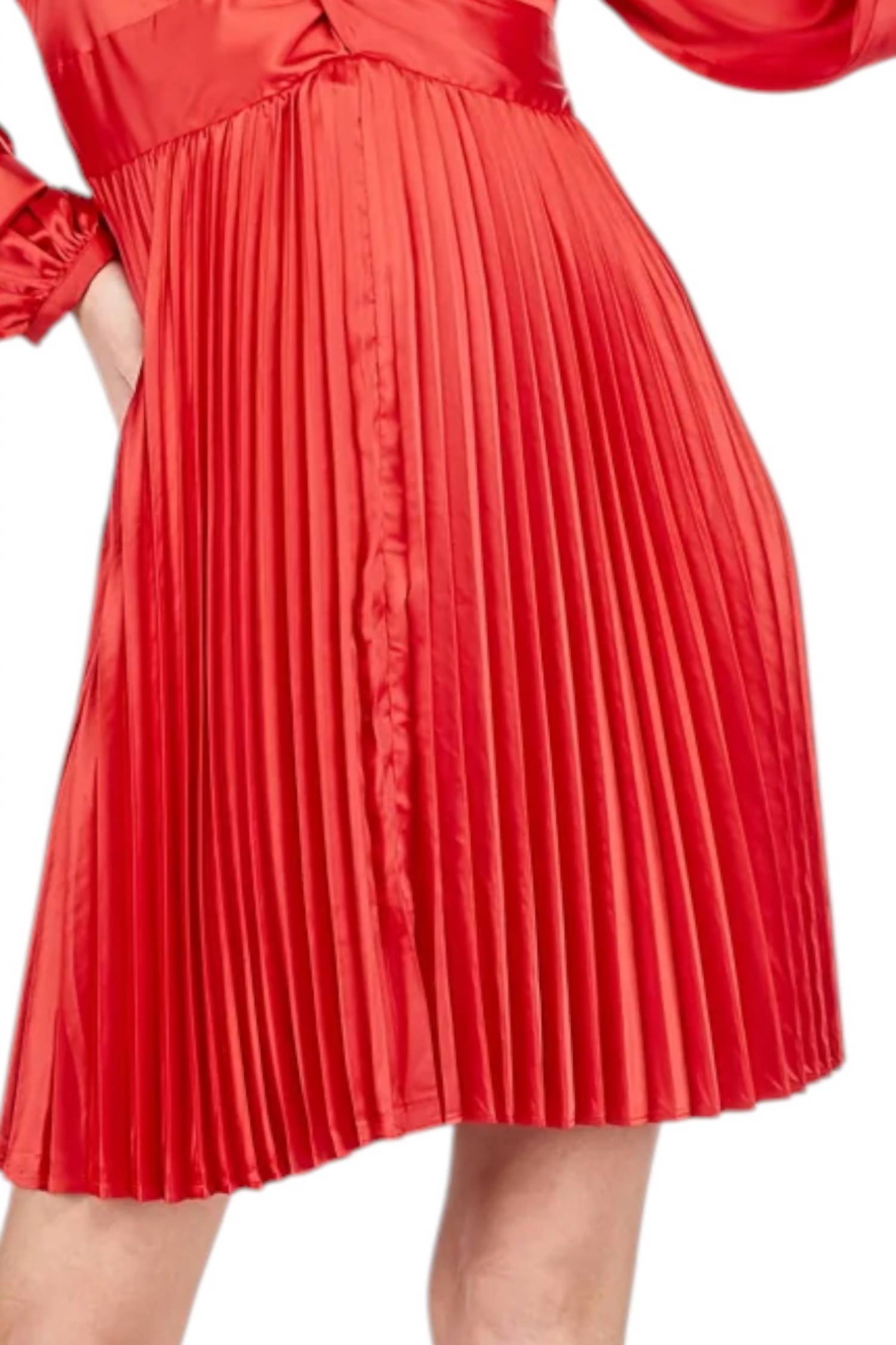 Joy Joy - Front Twisted Pleated Dress