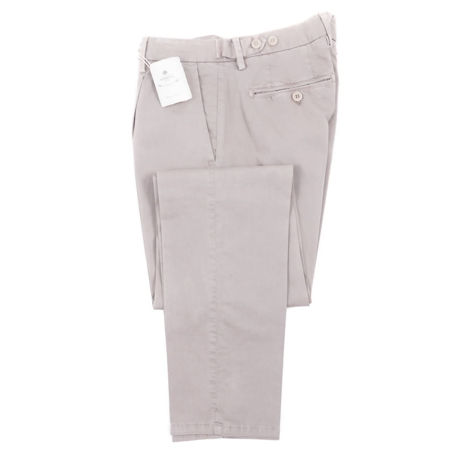 Luigi Borrelli Napoli - Men's Slim-fit Cotton Pants