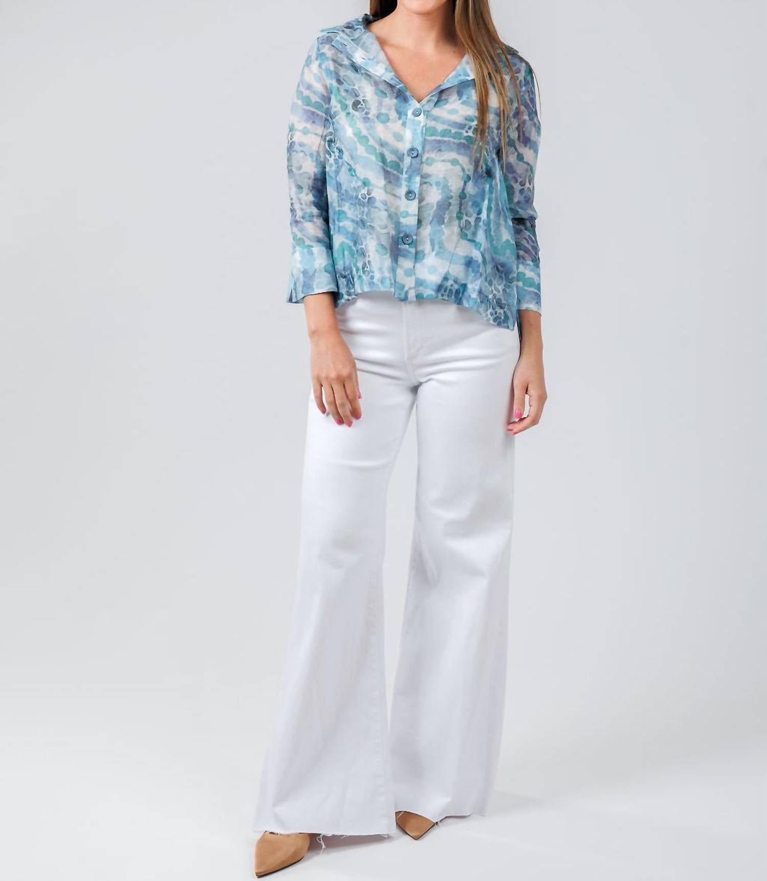 Pistola - Izzy High Rise Wide Leg Jeans