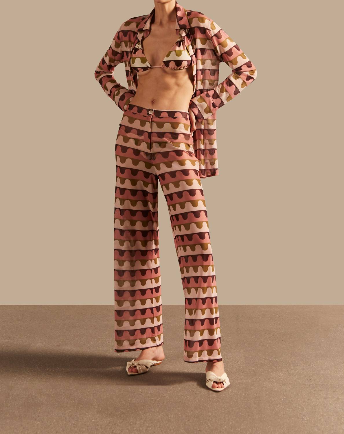 Adriana Degreas - Giardino Straight Pants