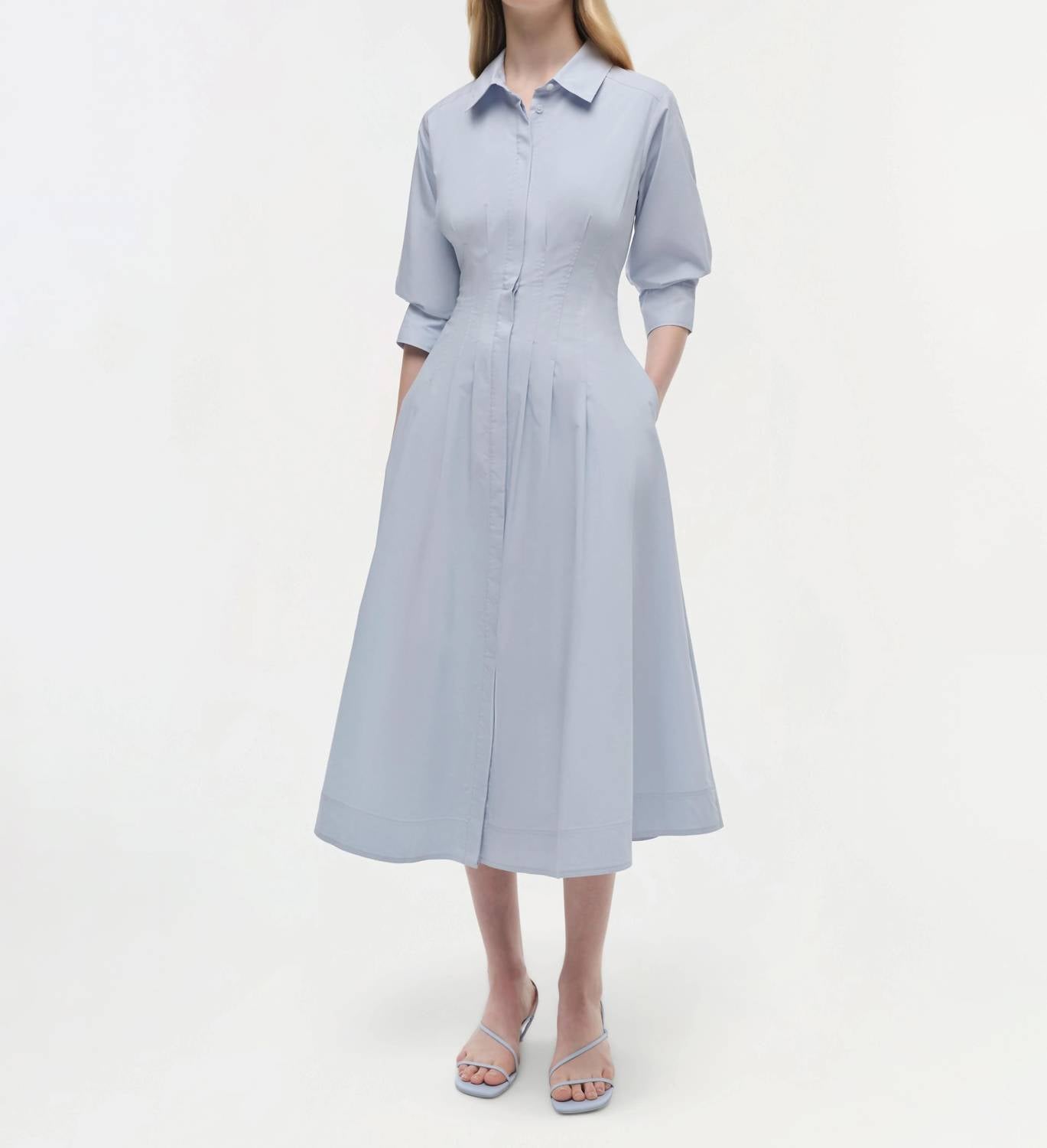 Simkhai - Jazz Pintuck Midi Dress