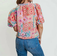 Laroque - Alix Puff Sleeves Blouse