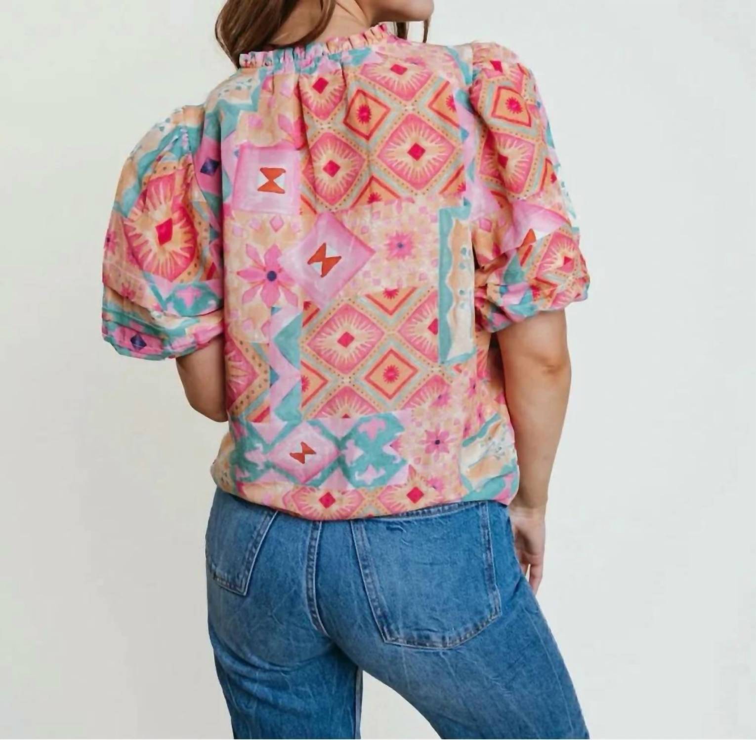 Laroque - Alix Puff Sleeves Blouse
