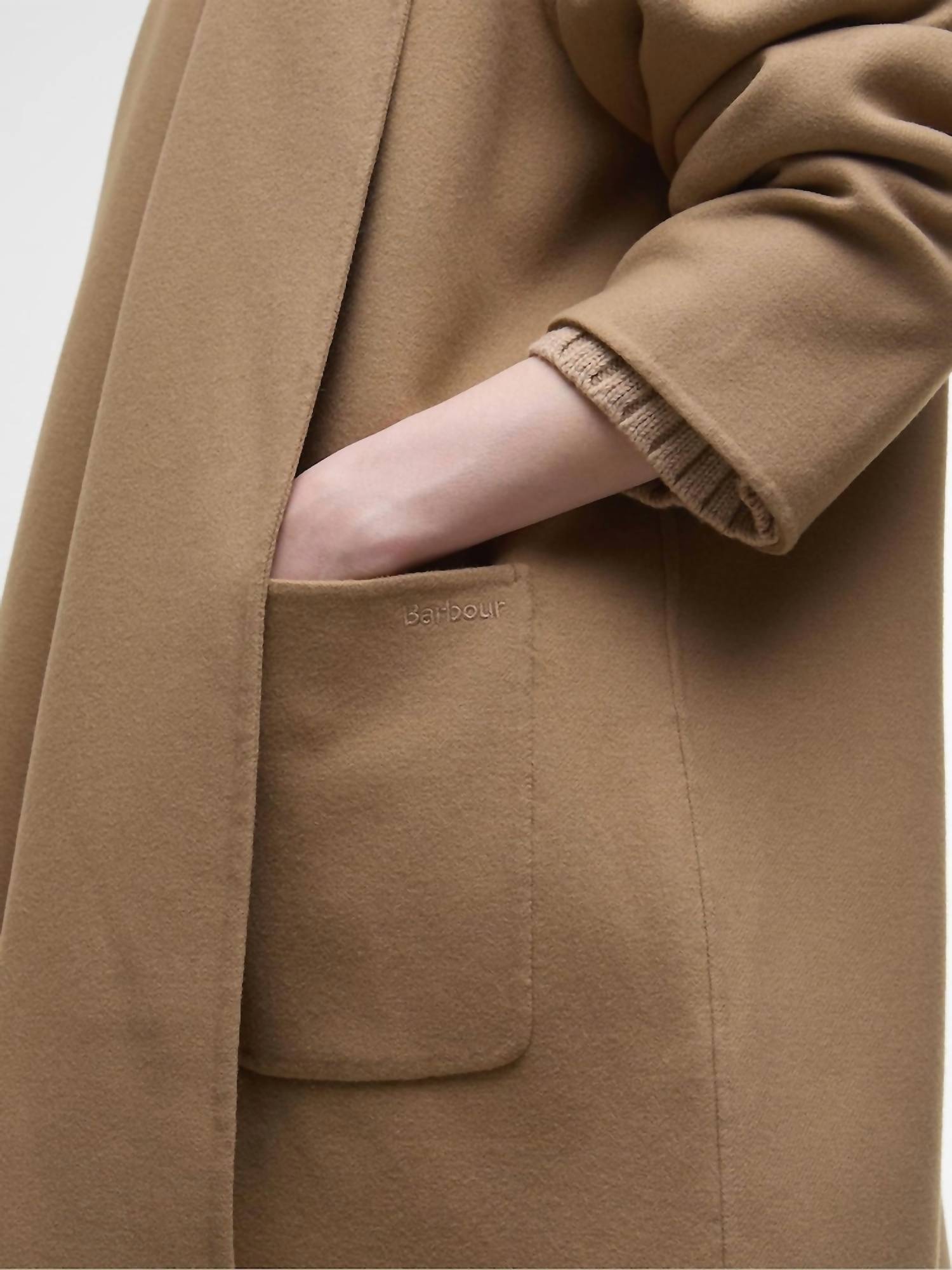 Barbour - Clementine Wool Scarf Coat