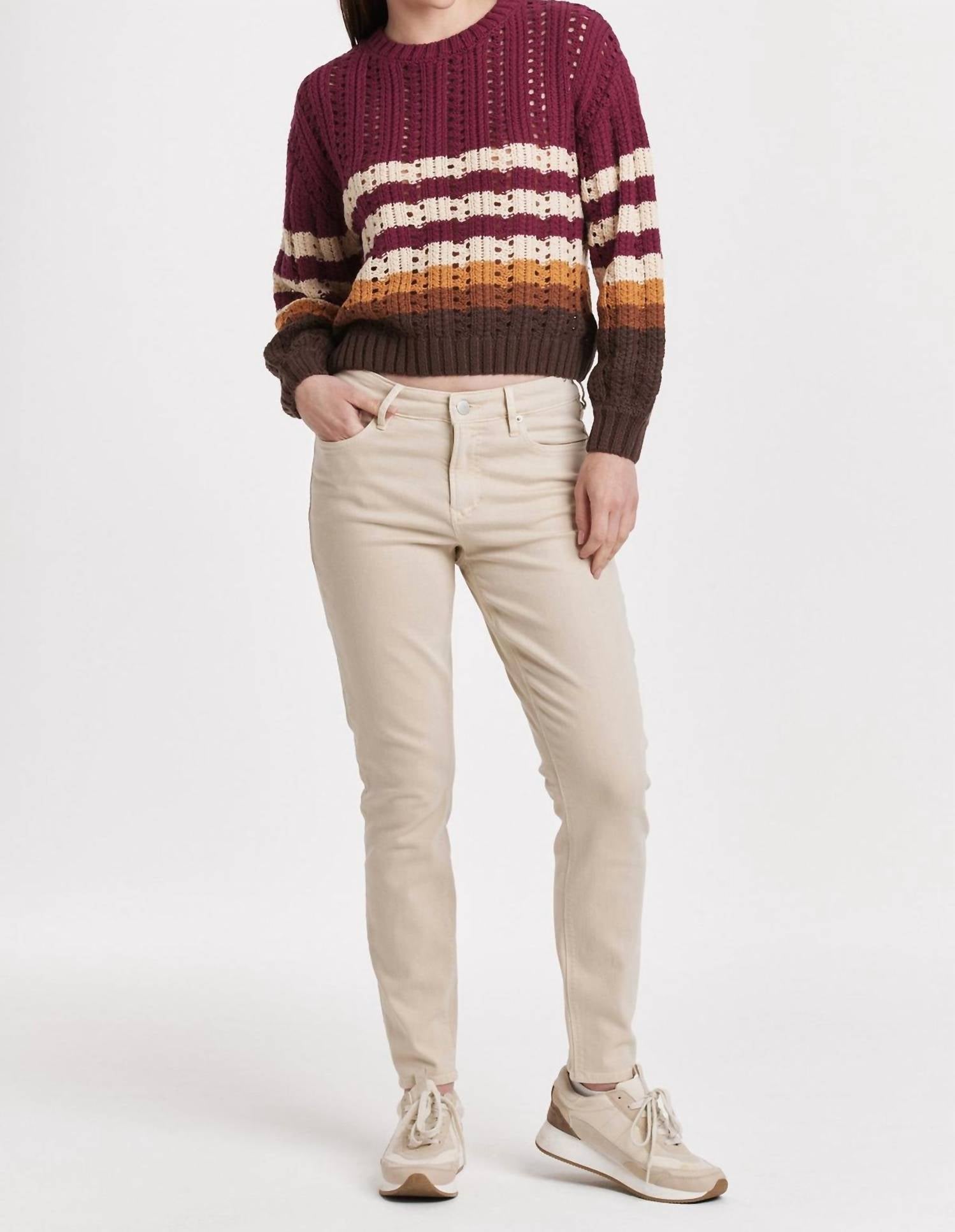 Another Love - Ginger Stripe Sweater