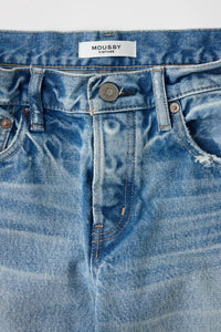 Moussy Women's Mv Mattapan Straight Low Jean in light blue - women's jeans - view 6