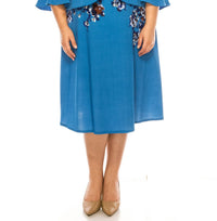 Maya Brooke - Floral 2 Piece Jacket Dress - Plus