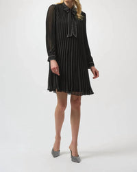Joseph Ribkoff - pleated a-line mini dress