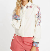 Caballero - Audrey Button Front Top