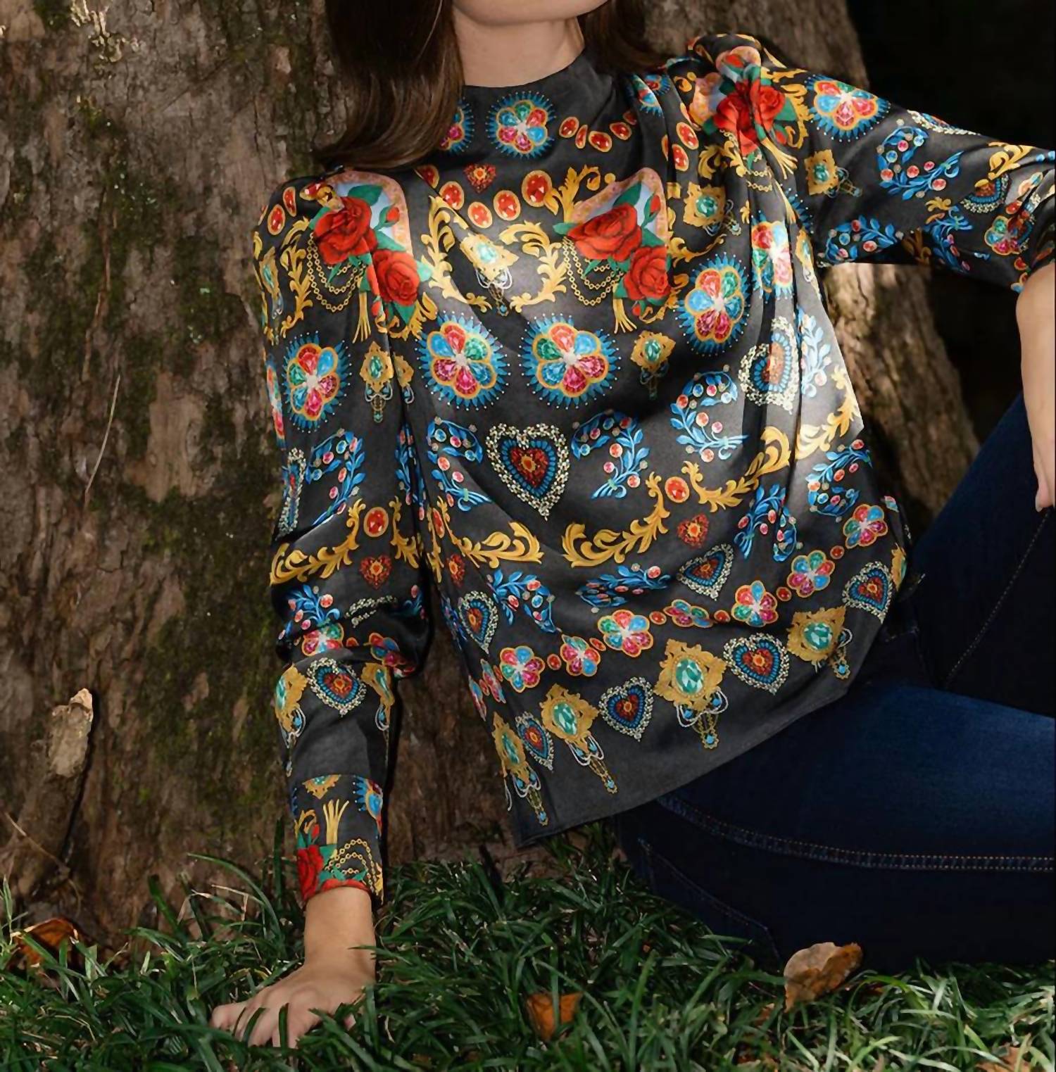 Alden Adair - Scarlett Long Sleeve Top