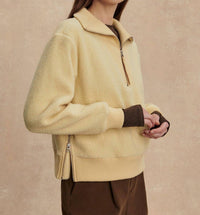 Varley - Jaylin Half Zip Fleece Sweatshirt