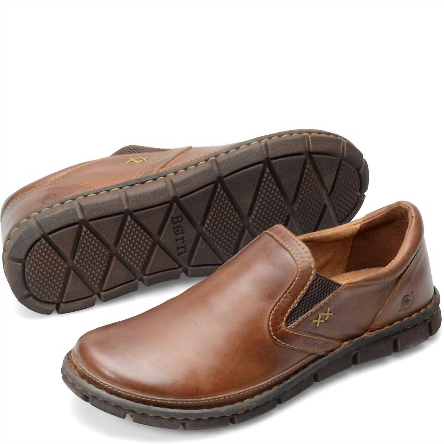 Born Men's Sawyer Shoe in tan - men's loafer