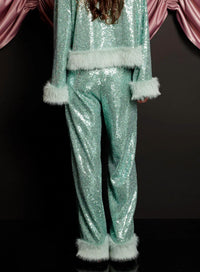 Sister Jane - Disco Darling Sequin Straight Trousers
