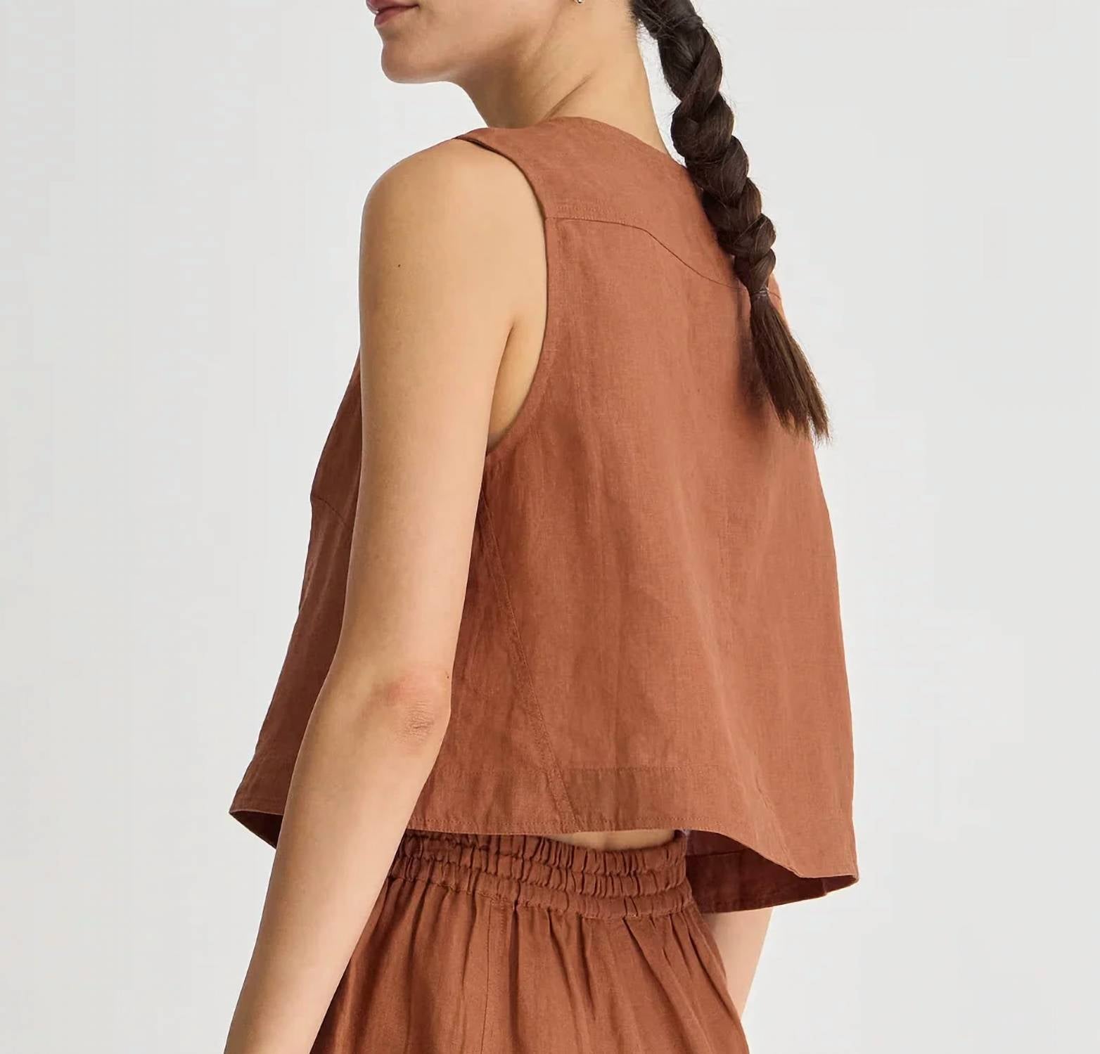 Apiece Apart - Godet Crew Neck Tank Top