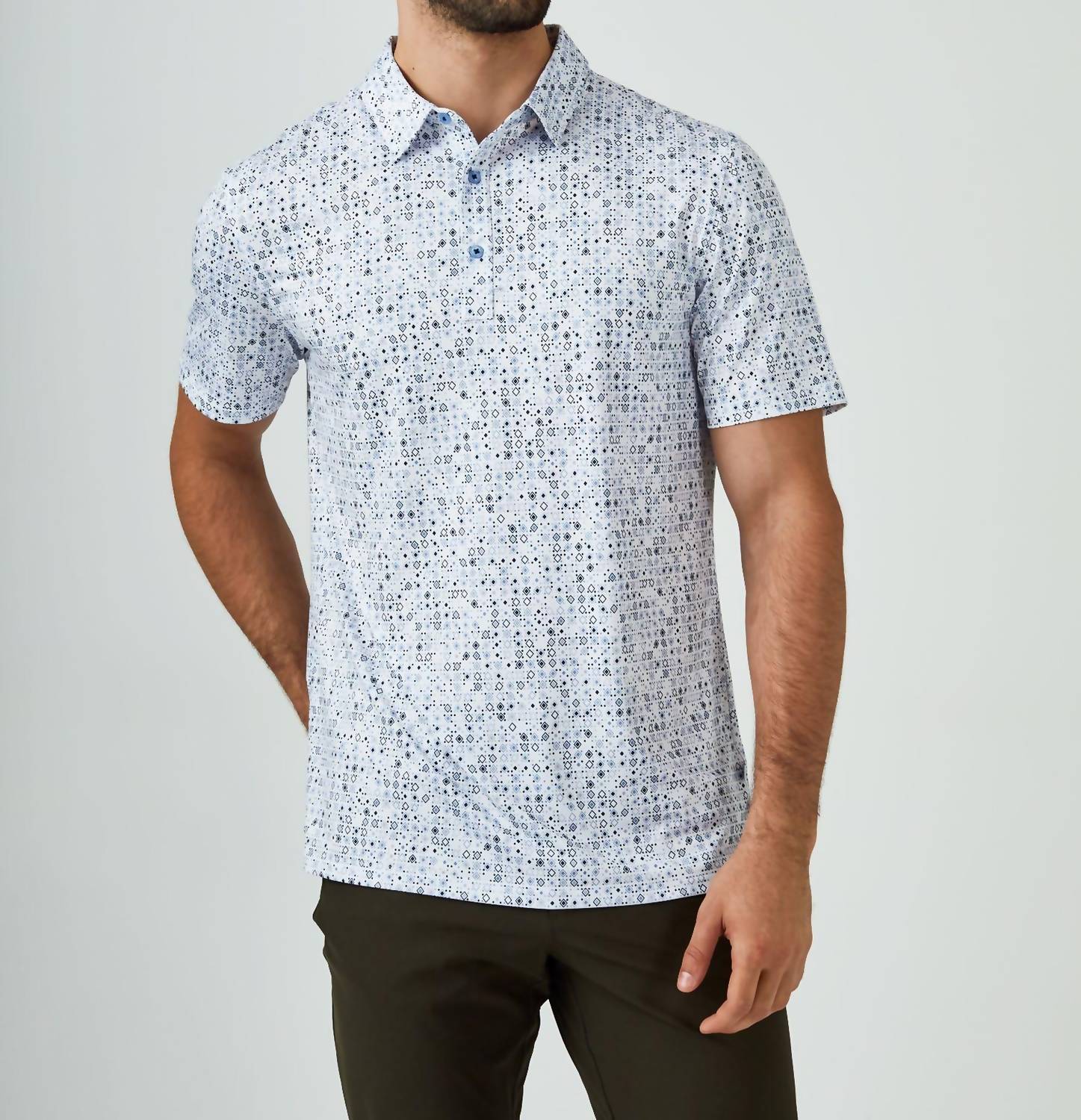 7Diamonds - Marquise Short Sleeve Polo
