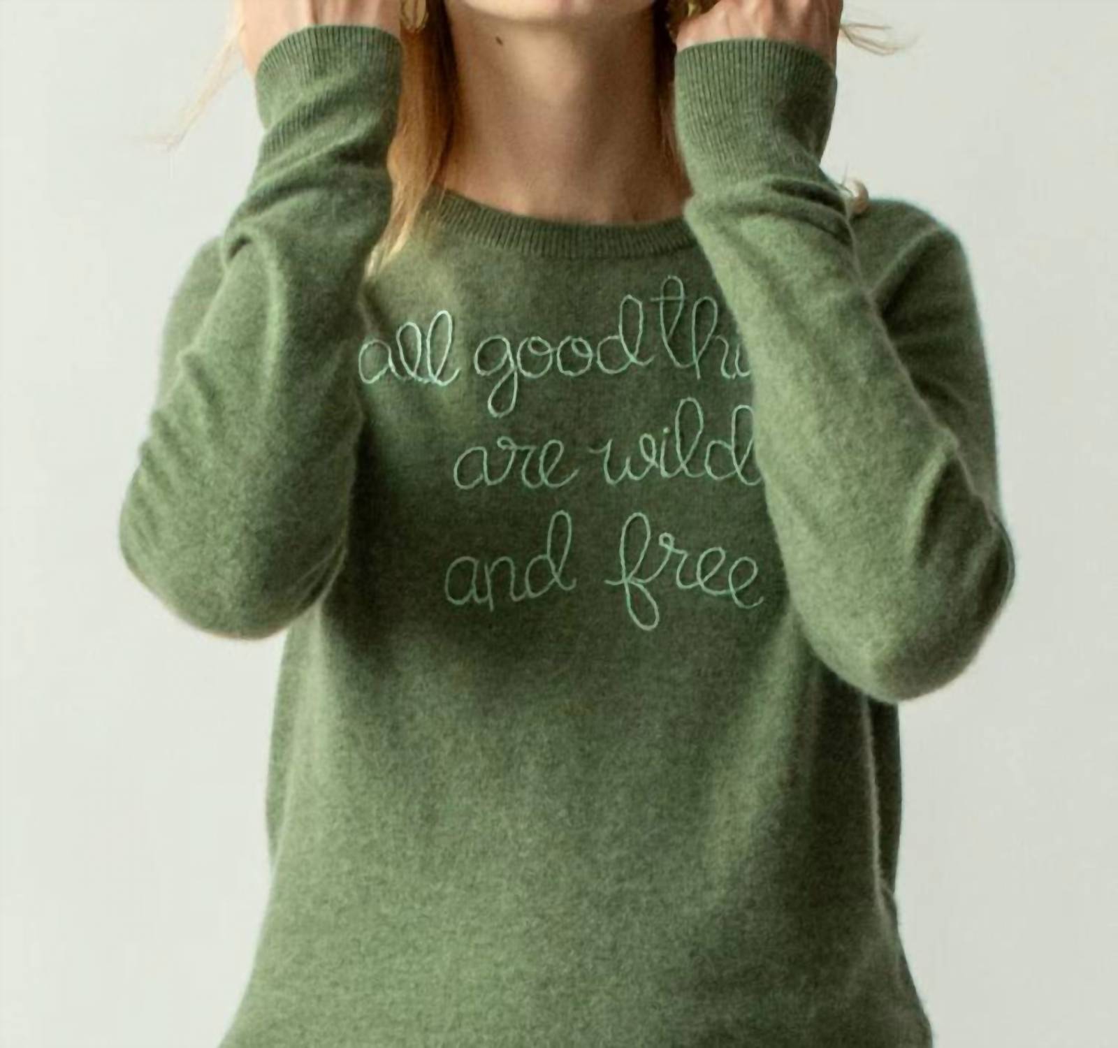 Lingua Franca - All Good Things Crewneck