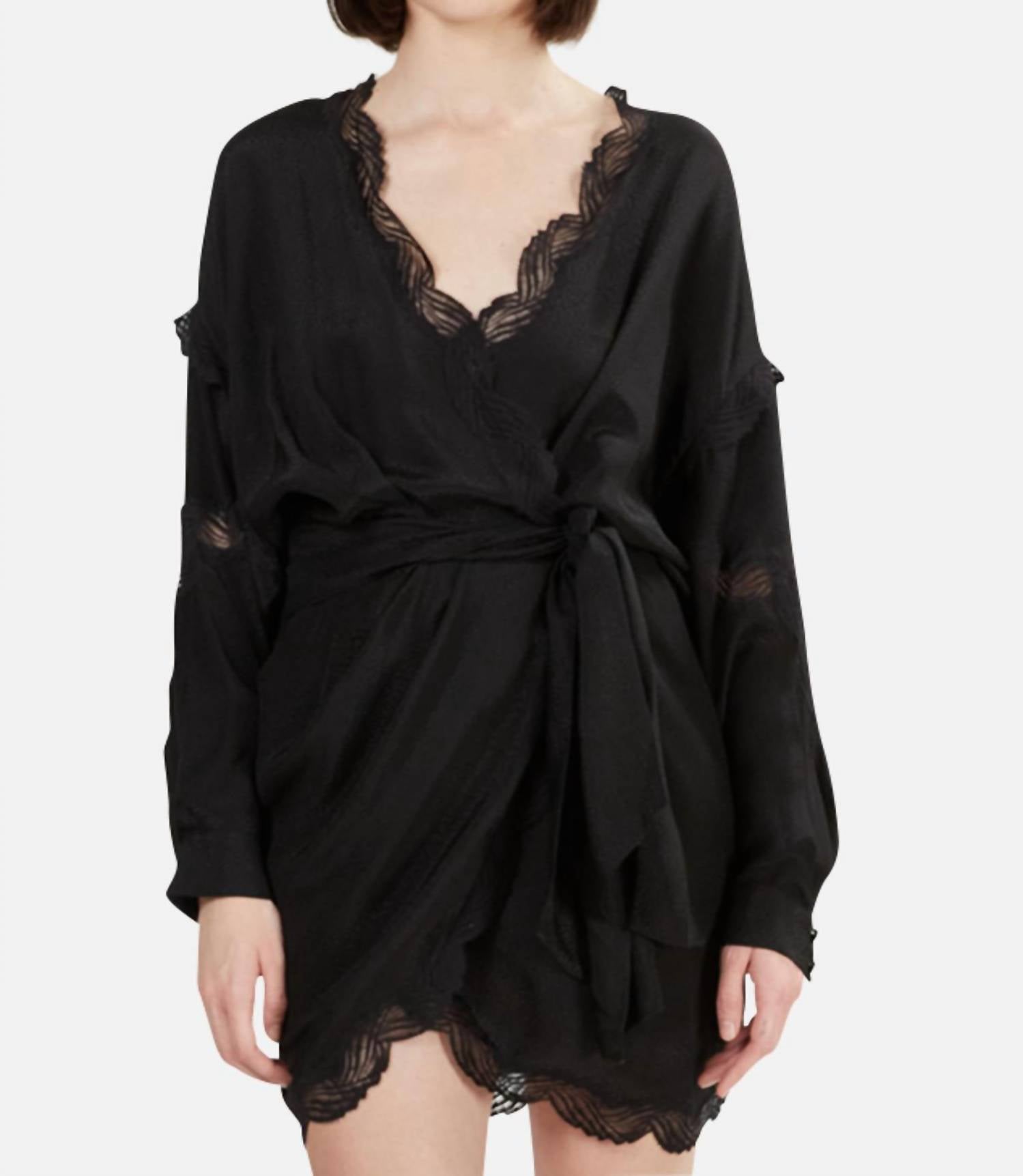 IRO Ragna Dress in black - women's dress