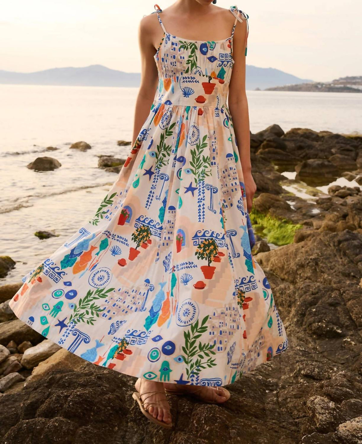 Oliphant - Scarlett A-line Maxi Dress