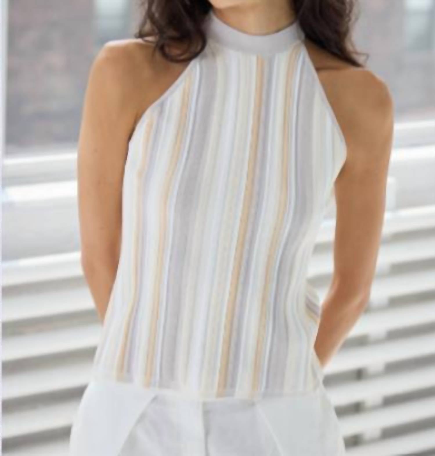 Autumn Cashmere - Vertical Stitch Halter