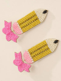 Lilla Haven - Women's Beaded Pencil Earrings