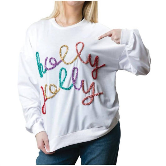Top It Off - Holly Jolly Sweatshirt