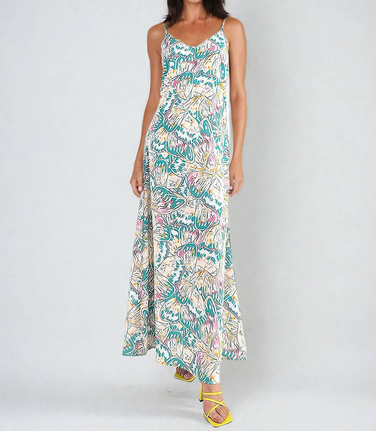 Molly Bracken - Butterfly Maxi Slip Dress
