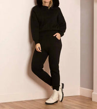 Jessie Liu - Jayla Wool Blended Knit Jogger