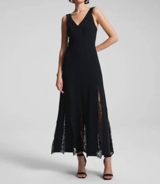 A.L.C. - Emmie Lace V-neck Midi Dress