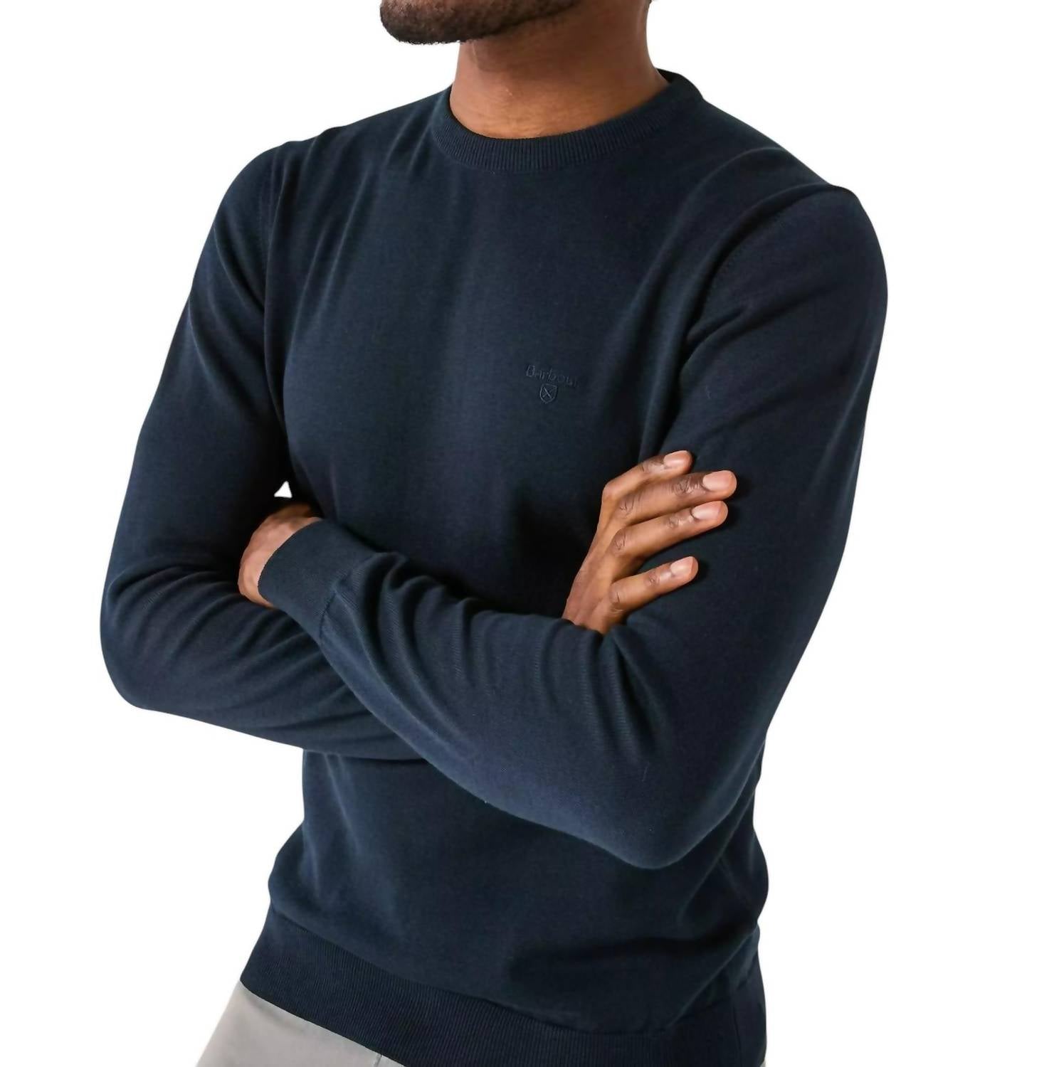 Barbour - Pima Cotton Crew Neck Sweater