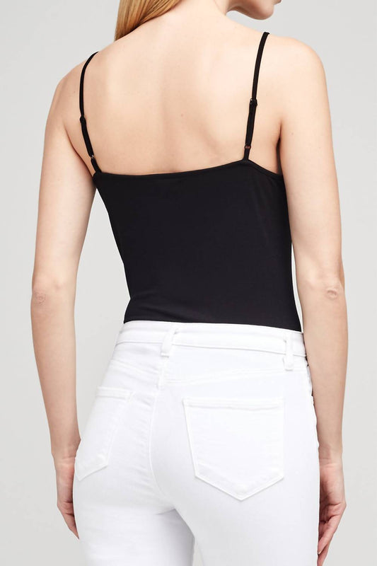 L'Agence - Ford Spaghetti Strap Bodysuit
