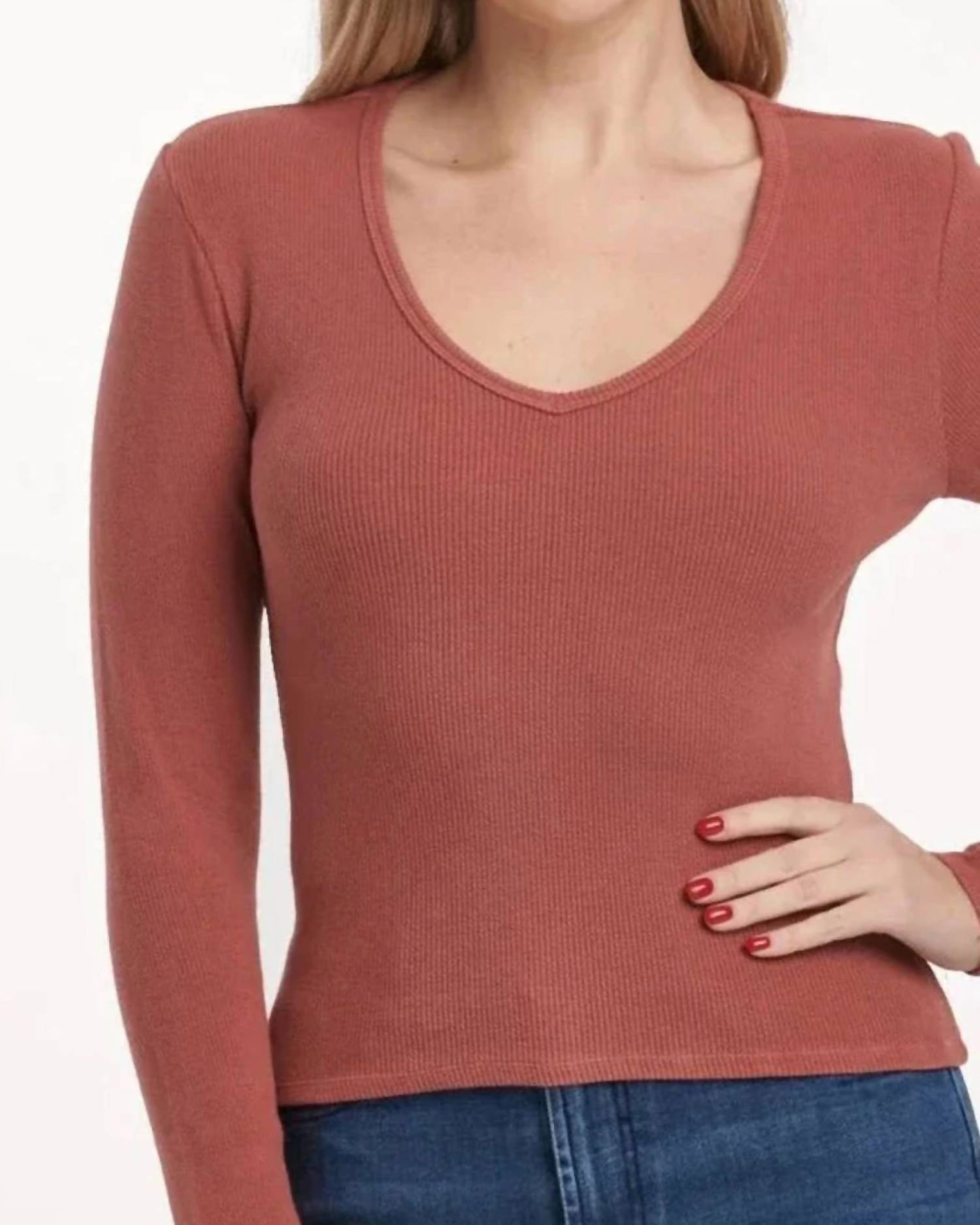 Dear John Denim - Marlowe V-neck Basic Tee