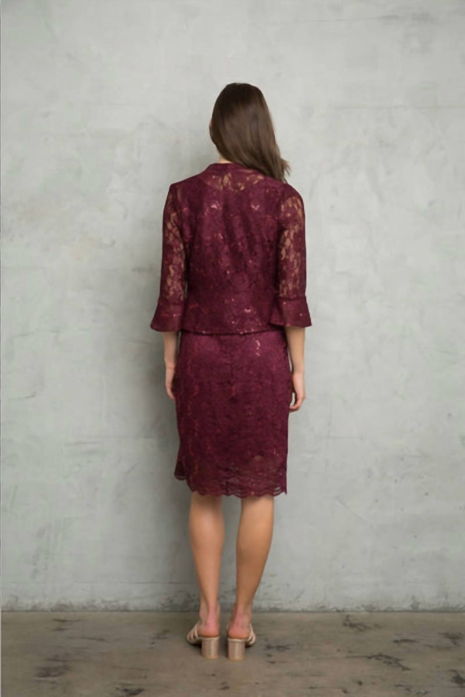 Eva - Mother Of The Bride 2 Piece Dress