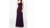 Last Dress - One-Shoulder Chiffon Gown