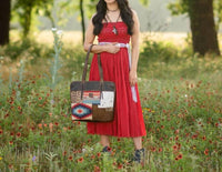 Sts Ranchwear - Chaynee Mountain Laptop Shopper Bag