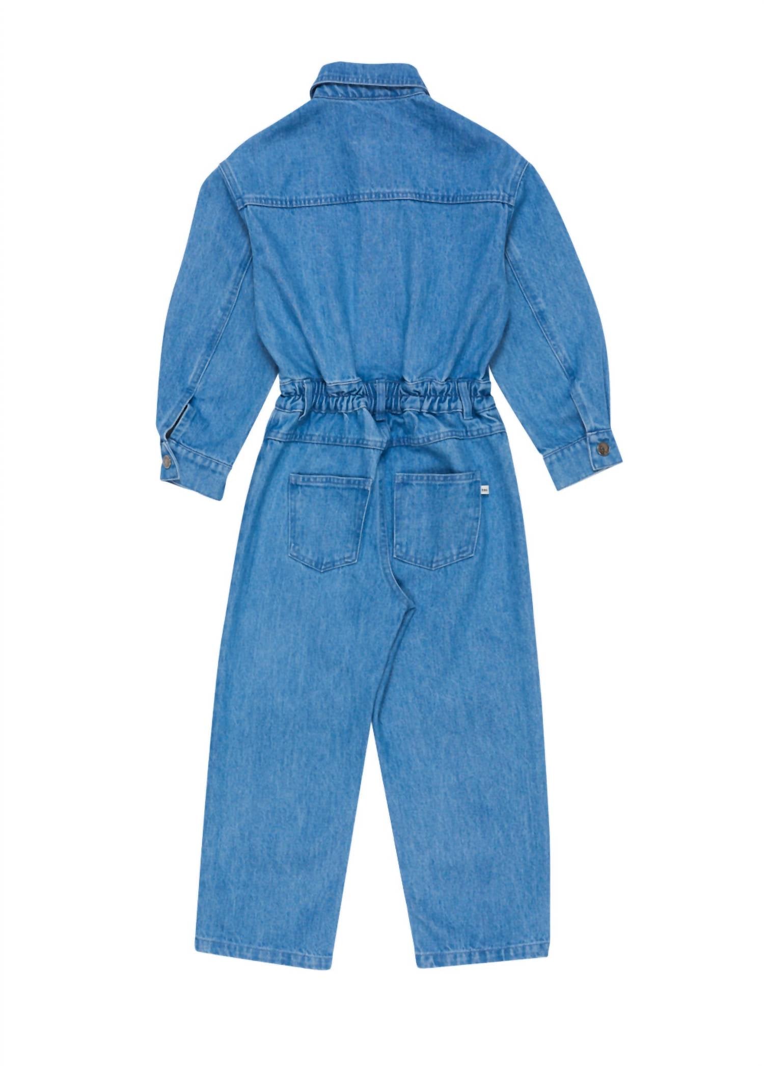 The New Society - Girls Woodland Denim Jumpsuit