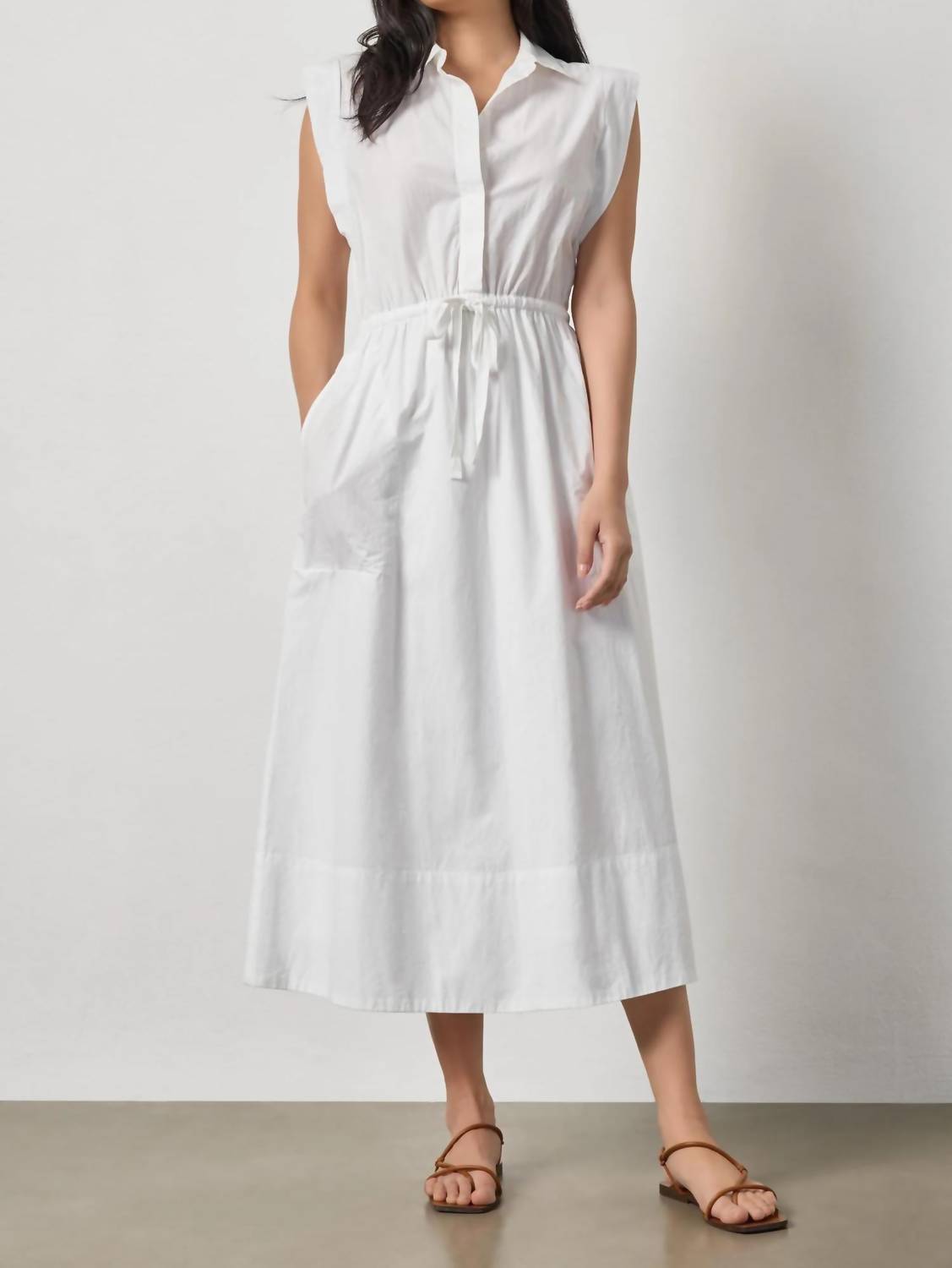 Lilla P - Gusset Sleeve Maxi Dress
