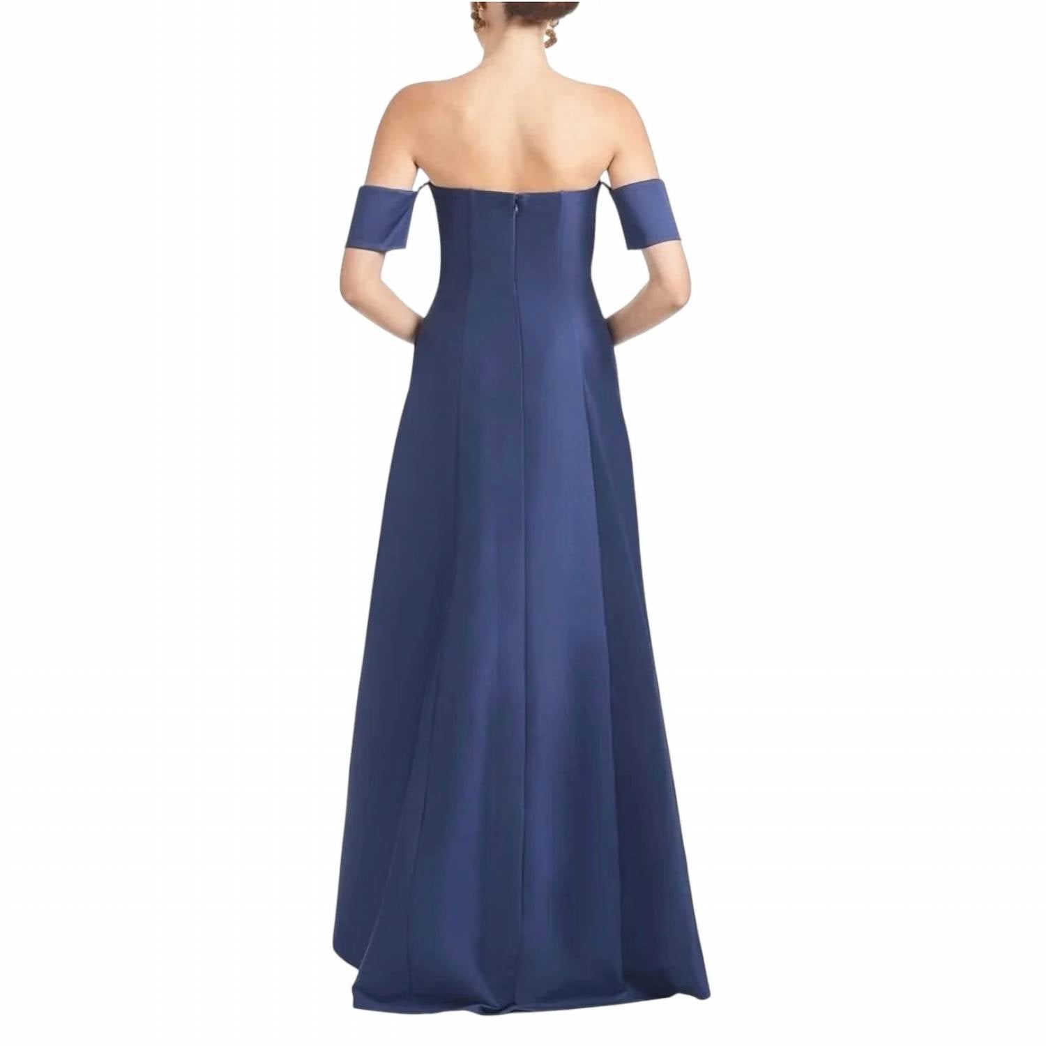 Sachin & Babi - Agyness Hi-lo Strapless Gown