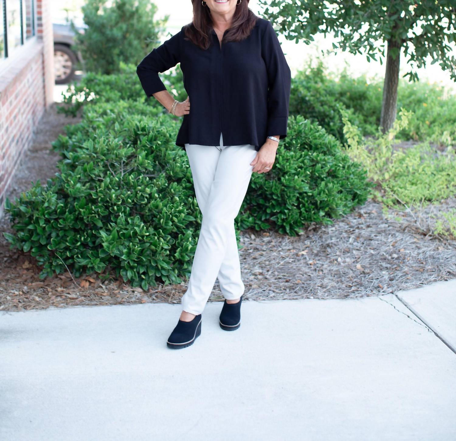 Boho Chic - Pullover V-Neck Top